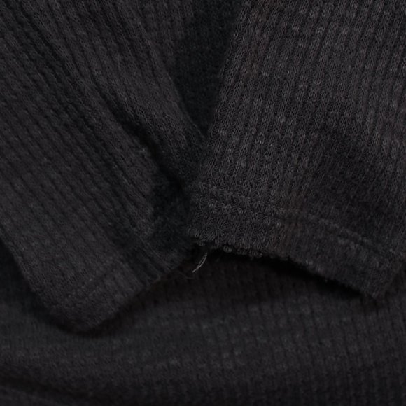 We the Free Shirt Women's Small Gray Long Sleeve Solid Polyester Rayon - Picture 5 of 13